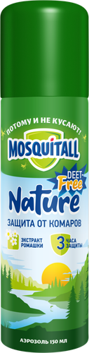 Спрей репеллент от комаров MOSQUITALL Nature, 150мл, фотография