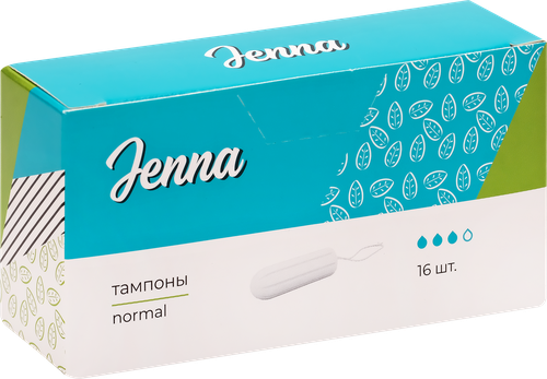 Тампоны JENNA Normal, 16шт, фотография
