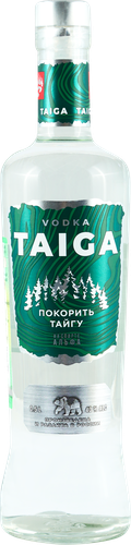Водка ТАЙГА 40%, 0.5л