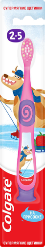 Зубная щетка детская COLGATE ультрамягкая, 2–5 лет, картинка