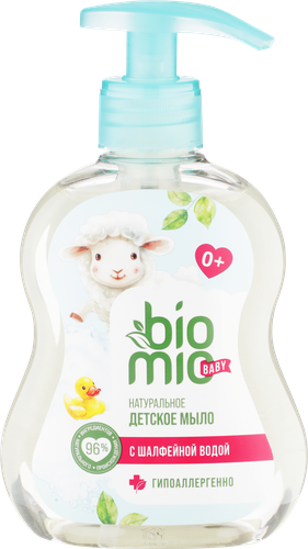 Жидкое мыло детское BIOMIO Baby Bio-soap, 300мл, фотография