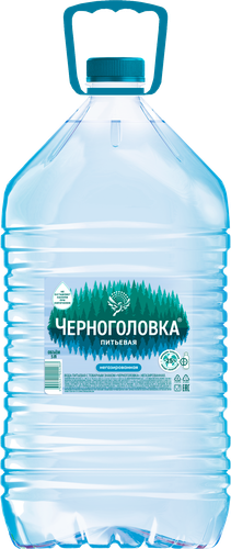 Вода питьевая ЧЕРНОГОЛОВКА негазированная, 5л, картинка