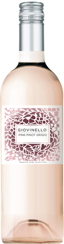 Вино GIOVINELLO PINK Пино Гриджио сортовое розовое полусухое, 0.75л, фото