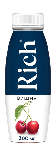 Нектар Rich Вишня, 300мл, крупный план