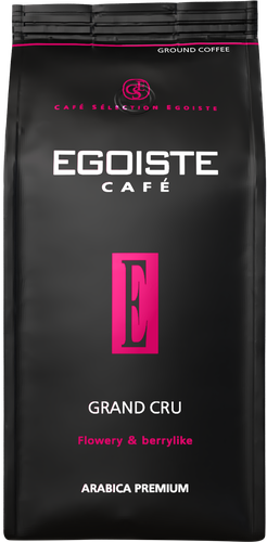 Кофе молотый EGOISTE Grand Cru, 250г, вид