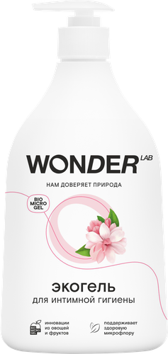 Гель д/интимной гигиены WONDER LAB Экогель с молочной кислотой, фотография