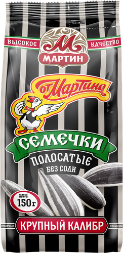 Семечки подсолнечника ОТ МАРТИНА полосатые, 150г, детальное фото