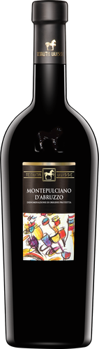 Вино TENUTA ULISSE Montepulciano D'Abruzzo красное полусухое, 0.75л, изображение