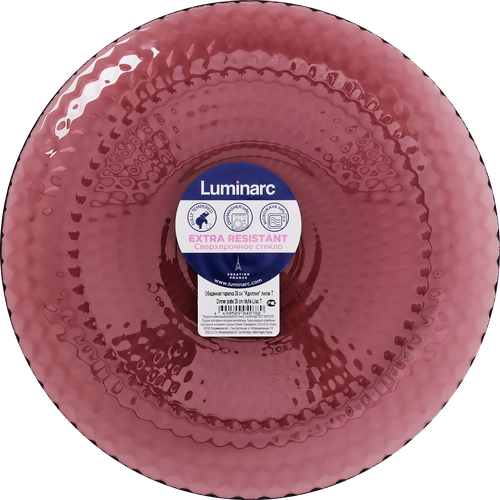 Тарелка обеденная LUMINARC Идиллия лилак, 25см, картинка
