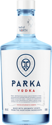 Водка PARKA 40%, 0.5л, картинка