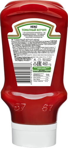 Кетчуп HEINZ Томатный, 460г, вид