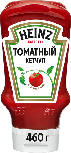 Кетчуп HEINZ Томатный, 460г, фото