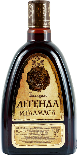 Бальзам ЛЕГЕНДА ИТАЛМАСА 45%, 0.375л
