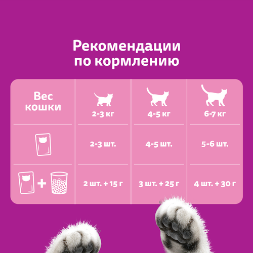 Корм консервированный для взрослых кошек WHISKAS желе с курицей, 75г, детальное фото