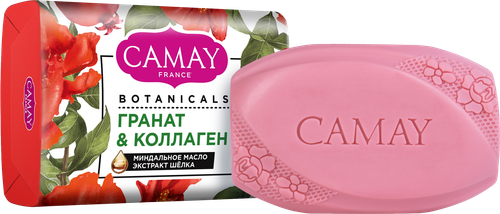 Туалетное мыло CAMAY Botanicals Цветы граната, 85г, вид