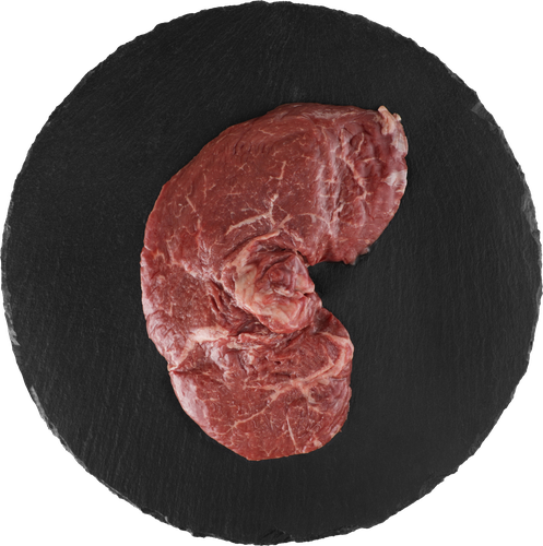 Стейк из мраморной говядины PRIMEBEEF Топ-Сирлойн, 300г, вид