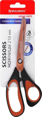 Ножницы BRAUBERG Heavy Duty 21см Арт. 236790, фото