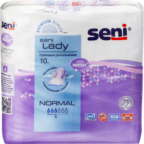 Прокладки урологические SENI Lady Normal, 10шт, фотография