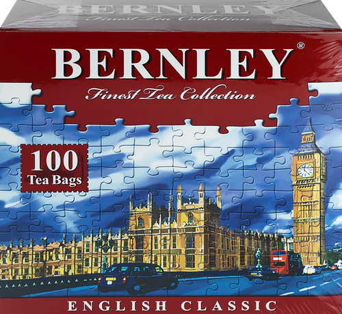 Чай черный BERNLEY English Classic, 100пак, картинка