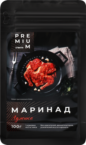 Маринад ЛЕНТА PREMIUM Аджика, 100г, картинка