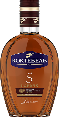 Коньяк КОКТЕБЕЛЬ 5 лет, 40%, 0.25л, детальное фото
