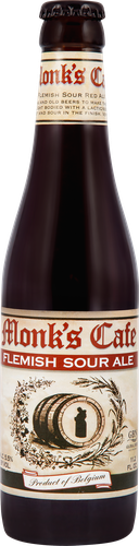 Пиво темное MONK'S CAFE Flemish Sour Ale фильтрованное непастеризованное, 5,5%, 0.33л, вид