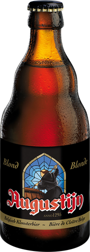 Пиво светлое AUGUSTIJN Blond фильтрованное непастеризованное, 7%, 0.33л, фотография