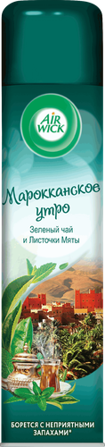 Освежитель воздуха AIR WICK Марокканское Утро листочки мяты и зеленый чай, 290мл, фотография