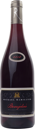 Вино MICKAEL MARILLIER BEAUJOLAIS ординарное сортовое красное сухое, 0.75л, фото