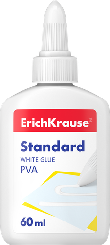 Клей ПВА ERICH KRAUSE Standard Арт. 48723, 60мл, вид