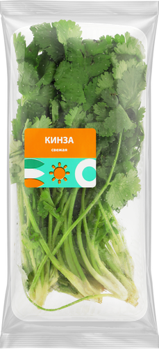 Кинза свежая, 100г, крупный план