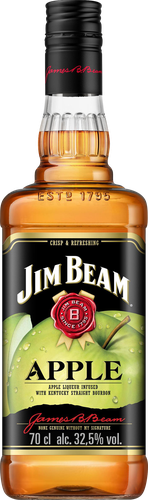 Напиток спиртной JIM BEAM Apple, 32,5%, 0.7л, фото