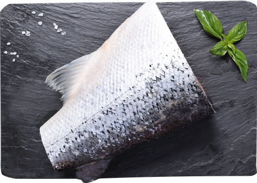 Лосось Атлантический замороженный кусок ЛЕНТА FRESH, весовой, картинка