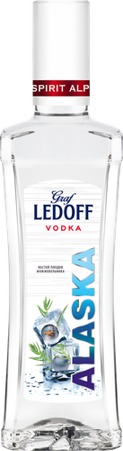 Водка GRAF LEDOFF Alaska 40%, 0.5л