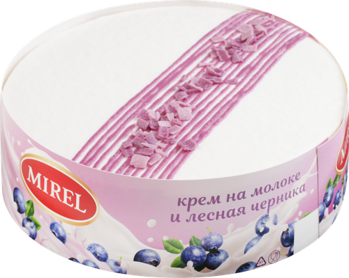 Торт MIREL Черничное молоко, 750г, изображение