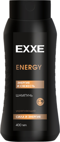 Шампунь для волос мужской EXXE MEN Energy Сила и энергия, укрепляющий, 400мл, фотография