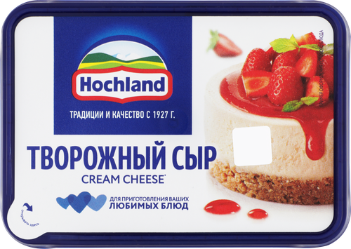Сыр творожный HOCHLAND Для кулинарии: для горячих и холодных блюд 65%, без змж, 180г, фотография