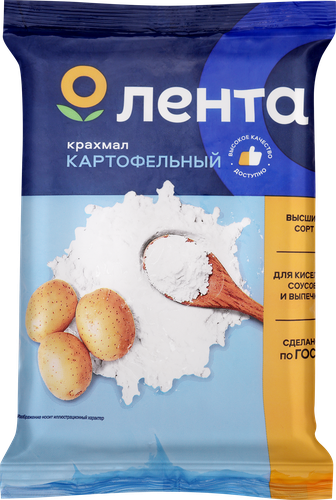 Крахмал ЛЕНТА Картофельный, изображение
