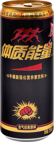 Напиток энергетический ZHONGWO Tizhi Nengliang, спортивный с таурином, газированный, 0.33л, вид