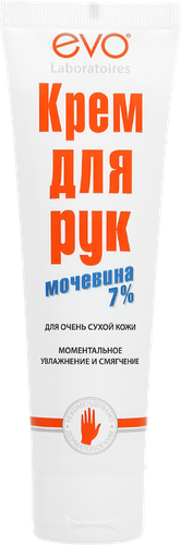 Крем для рук EVO с мочевиной 7%, для очень сухой кожи, 100мл, детальное фото