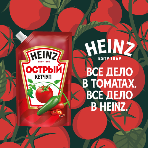 Кетчуп HEINZ Острый, 320г, картинка