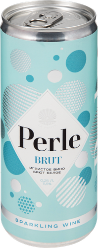 Вино игристое LA PETITE PERLE белое брют, 0.25л, картинка