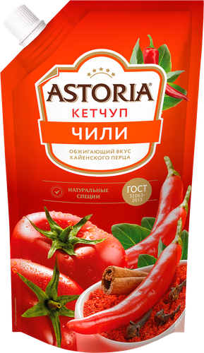 Кетчуп АСТОРИЯ Чили, 330г, фотография