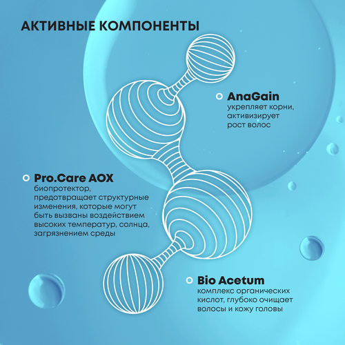 Шампунь для волос АЛЕРАНА Pharma Care Ультра-детокс, 260мл, фото