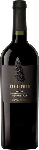 Вино CANTINA DIOMEDE LAMA DI PIETRA Неро ди Троя Пулия сортовое ординарное красное полусухое, 0.75л, изображение