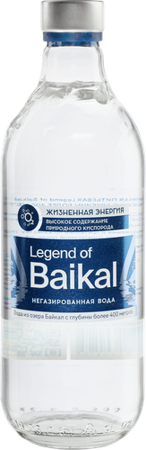 Вода питьевая LEGEND OF BAIKAL природная глубинная, негазированная, 0.5л, детальное фото