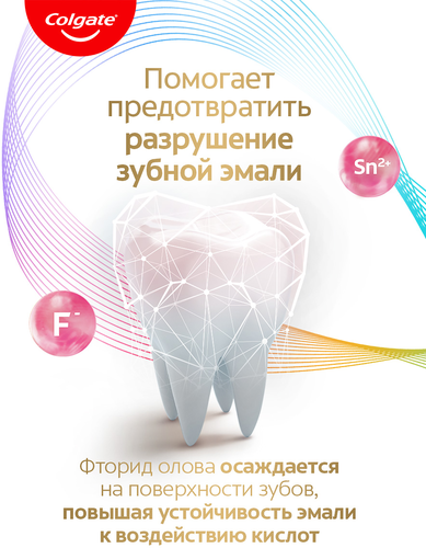 Зубная паста COLGATE Total 12 Профессиональная чистка со специальным ингредиентом для гладких и блестящих зубов, с цинком и аргинином для антибактериальной защиты, 125мл, картинка