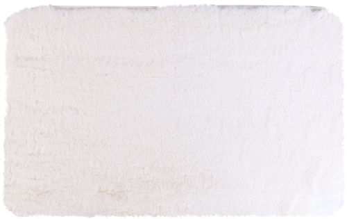 Коврик для ванной HOMECLUB Soft 50x80см, мемори форм, белый, Арт. JW-5, крупный план