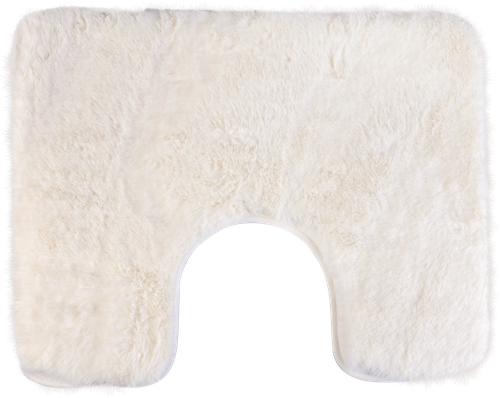 Коврик для туалета HOMECLUB Soft 40x50см, мемори форм, цвета в  ассортименте, Арт. JW-6, вид