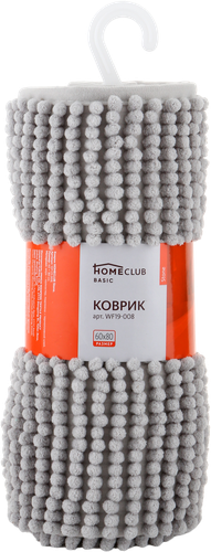 Коврик HOMECLUB Stone 60х80см, шенилл Арт. WF19-008, вид